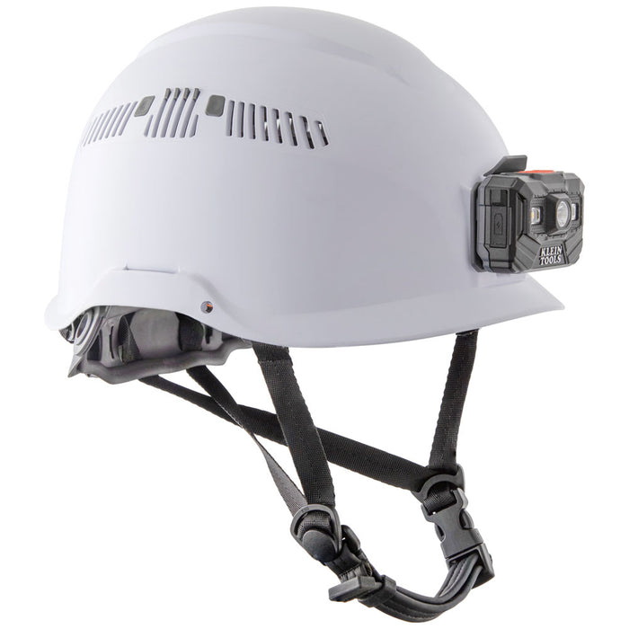 KLEIN TOOLS Safety Helmet w/ Headlamp