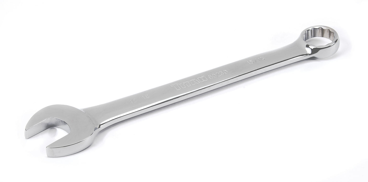 Titan 15/16" Mirror Polish 12 pt. Combination Wrench