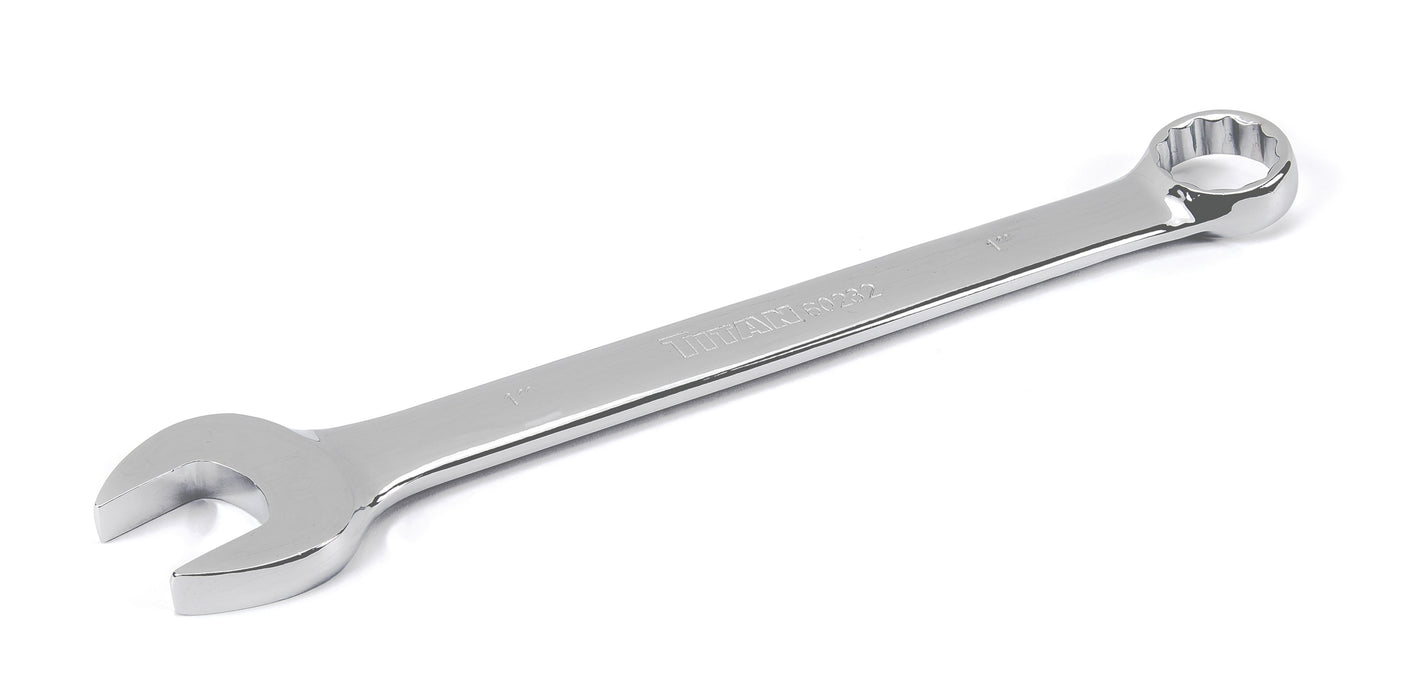 Titan 1" Mirror Polish 12 pt. Combination Wrench