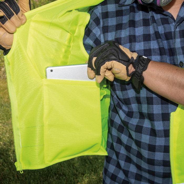 KLEIN TOOLS High-Visibility Reflective Safety Vest