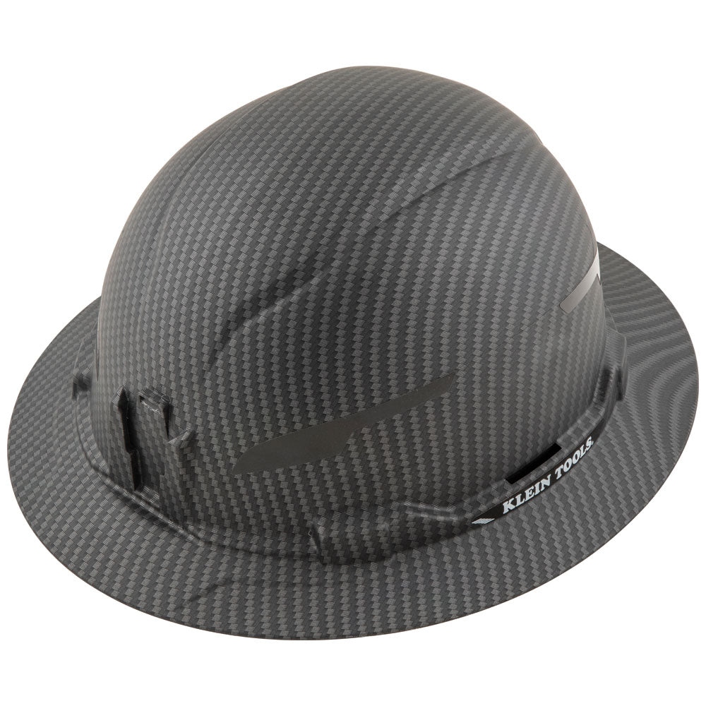 KLEIN TOOLS Full Brim Premium KARBN™ Pattern Hard Hat