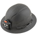 KLEIN TOOLS Full Brim Premium KARBN™ Pattern Hard Hat w/ Headlamp