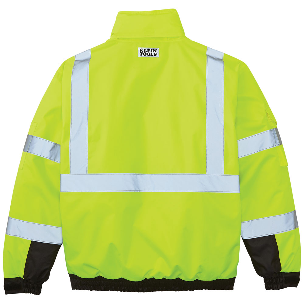 KLEIN TOOLS High-Visibility Winter Bomber Jacket