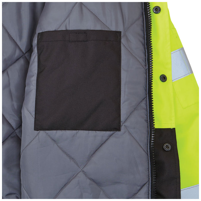 Klein Tools High-Visibility Winter Bomber Jacket, 3XL