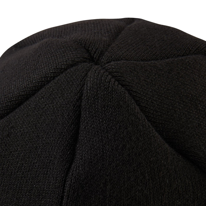 KLEIN TOOLS Black Heavy Knit Hat w/ Vintage Patch Logo