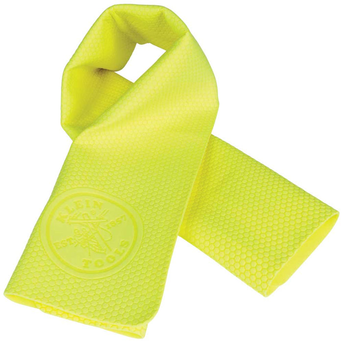 Klein Tools Cooling PVA Towel, High-Visibility Yellow, 2-Pack