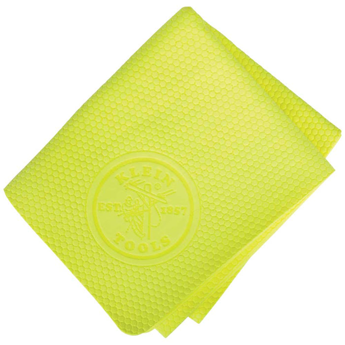 Klein Tools Cooling PVA Towel, High-Visibility Yellow, 2-Pack