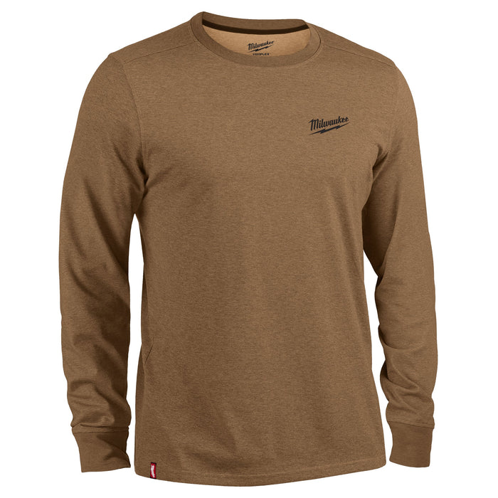 Milwaukee FREEFLEX Long Sleeve Hybrid Work Tee 604N-XL