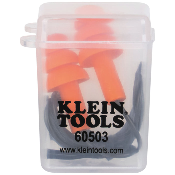 KLEIN TOOLS Tapones para los oídos con cable (6 PARES)