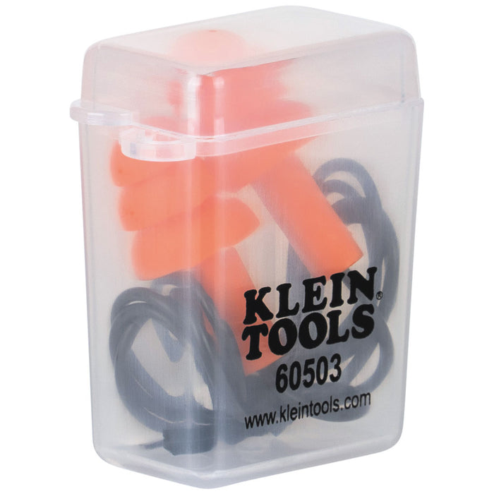 KLEIN TOOLS Tapones para los oídos con cable (6 PARES)