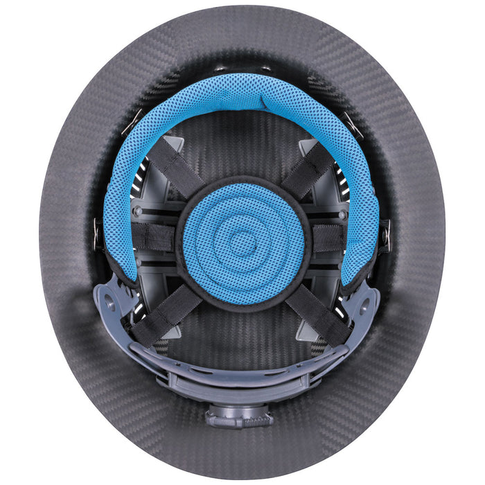 KLEIN TOOLS Casco duro de fibra de carbono Spartan Clase C de ala completa con faro