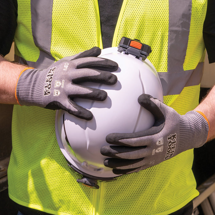 KLEIN TOOLS Touchscreen Cut Level A2 Knit Dipped Gloves (2 PAIR)