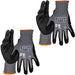 KLEIN TOOLS Touchscreen Cut Level A2 Knit Dipped Gloves (2 PAIR)