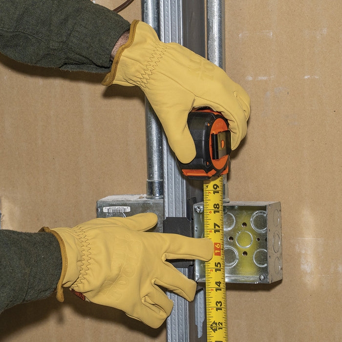 KLEIN TOOLS Cowhide Leather Gloves