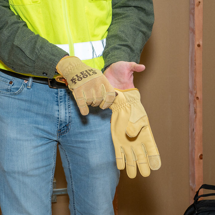 KLEIN TOOLS Leather All Purpose Gloves