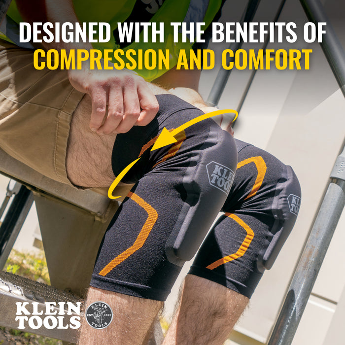 Klein Tools Knee Pad Compression Sleeve S/M