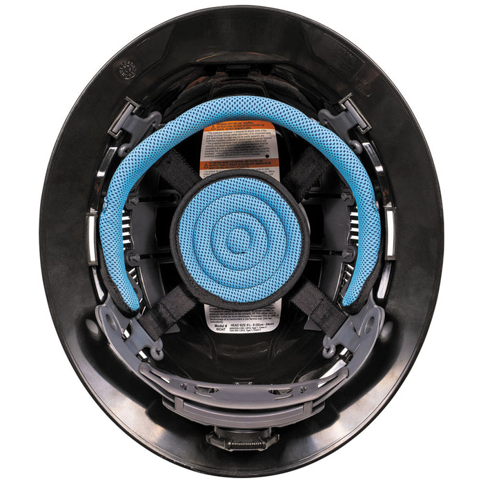 KLEIN TOOLS Casco duro con patrón KARBN™ de ala completa premium