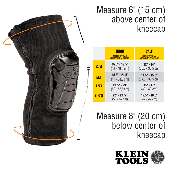 Klein Tools Tough-Flex Knee Pad Sleeve S/M