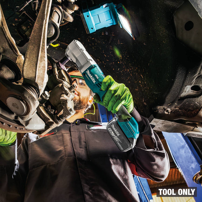 Makita XLT03Z 18V LXT® Lithium-Ion Brushless Cordless High Torque 3/8" Sq. Drive Angle Impact Wrench w/ Friction Ring, Tool Only