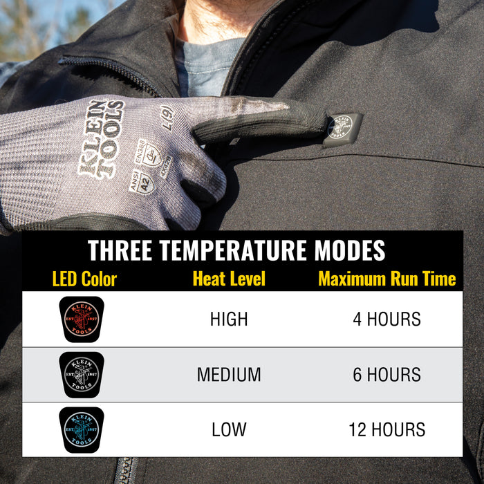 Klein Tools Heated Base Layer Vest, 2X-Large