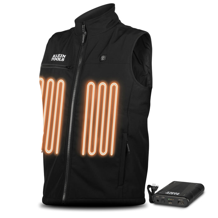 Klein Tools Heated Base Layer Vest, Extra-Large