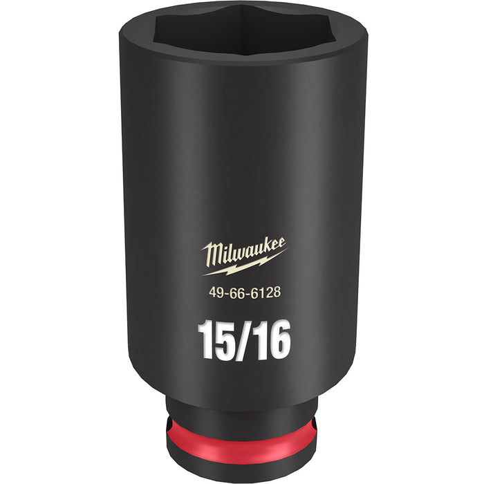 MILWAUKEE SHOCKWAVE Impact Duty 3/8" Drive 15/16" Dado de 6 puntos de profundidad