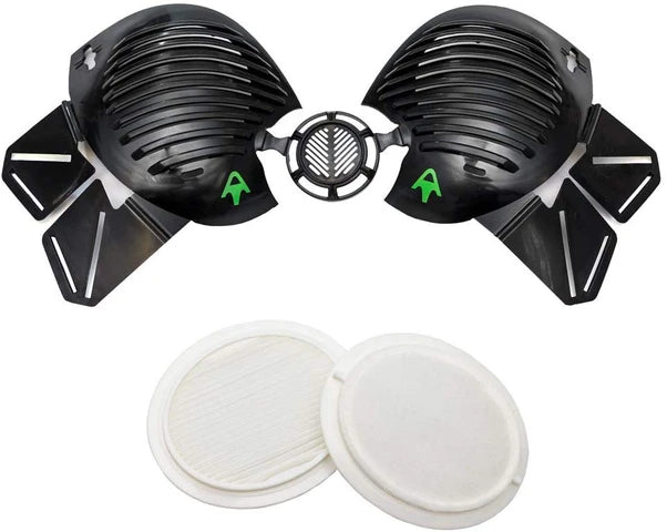 Rikon Stealth 100 Half Mask Respirator w/Filters M/L
