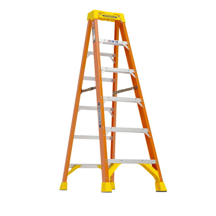 WERNER 6' Type IA Fiberglass Step Ladder