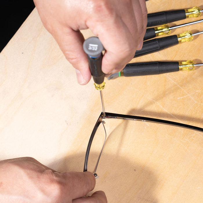 KLEIN TOOLS 8 PC. Slotted, Phillips, & TORX® Precision Screwdriver Set