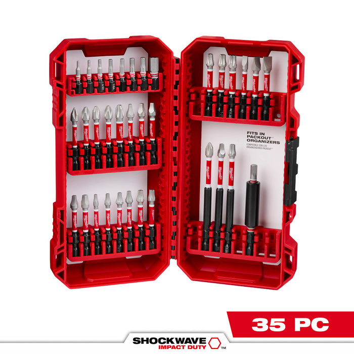 Milwaukee Tools 35PC Impact Driver Bit Set 48-32-4032
