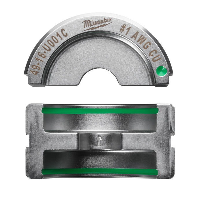 MILWAUKEE #1 COPPER U Style Die