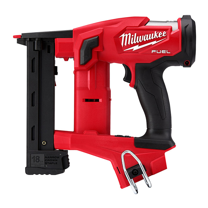 MILWAUKEE M18 FUEL™ 18 Gauge 1/4" Narrow Crown Stapler (Tool Only)