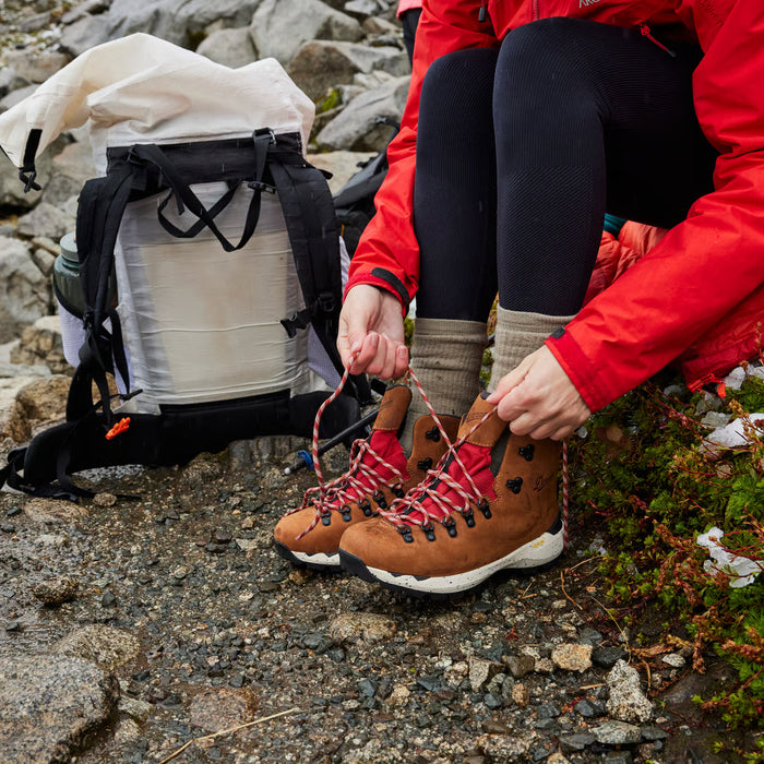 Women's Mountain 600 Evo 4" Mocha Brown/Rhodo Red GTX 62711