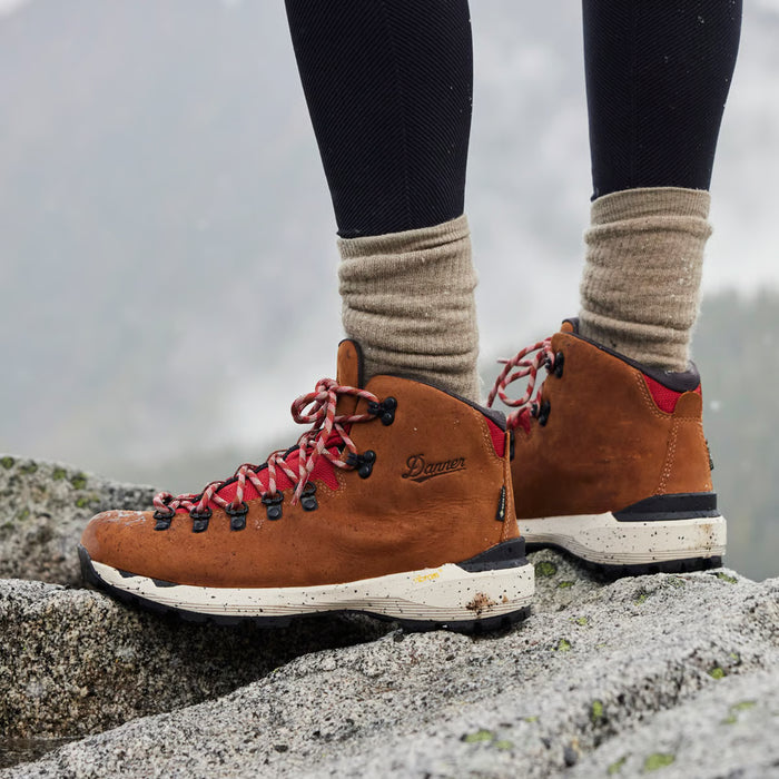 Women's Mountain 600 Evo 4" Mocha Brown/Rhodo Red GTX 62711