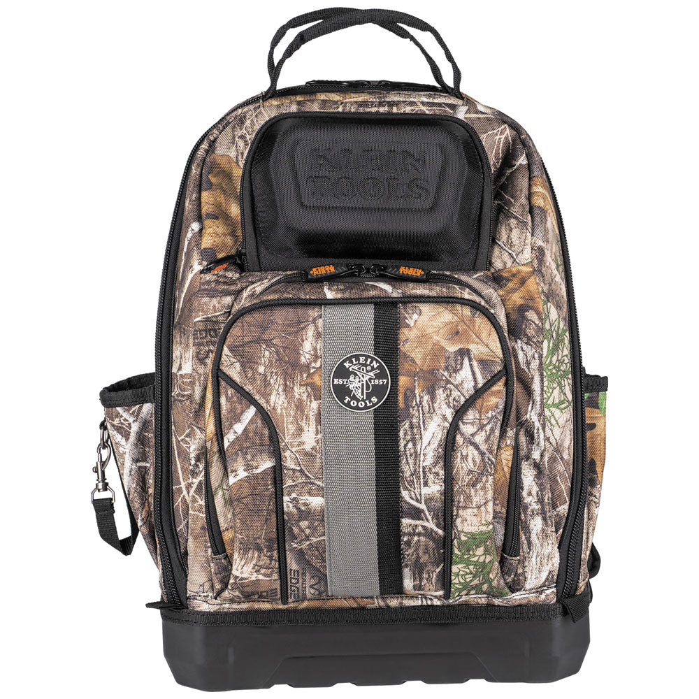 KLEIN TOOLS TRADESMAN PRO™ Camo XL Tool Bag Backpack w/ 40 Pockets