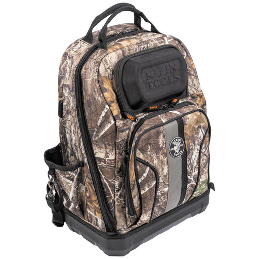 KLEIN TOOLS TRADESMAN PRO™ Camo XL Tool Bag Backpack w/ 40 Pockets