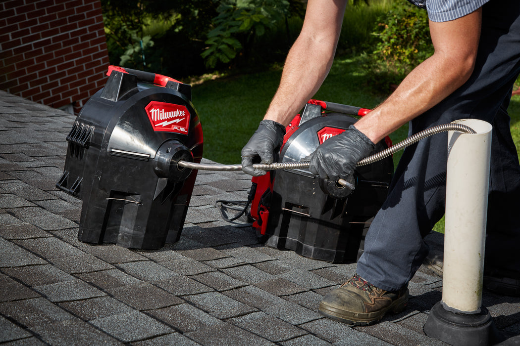 MILWAUKEE M18 FUEL™ SWITCH PACK™ Kit de máquina de tambor seccional con cable de 3/8”