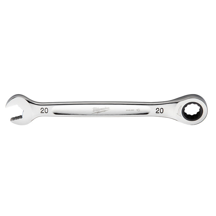 MILWAUKEE Ratcheting Combination Wrench - Metric