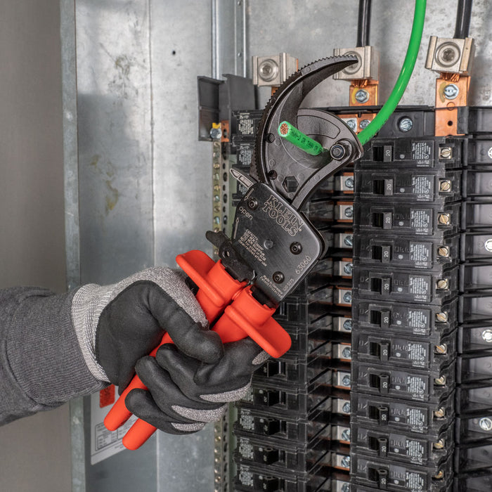 KLEIN TOOLS Ratcheting Cable Cutter