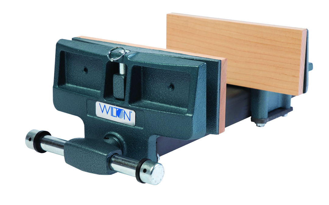 WILTON Pivot Jaw Woodworkers Vise - Rapid Acting, 4" X 10" Jaw