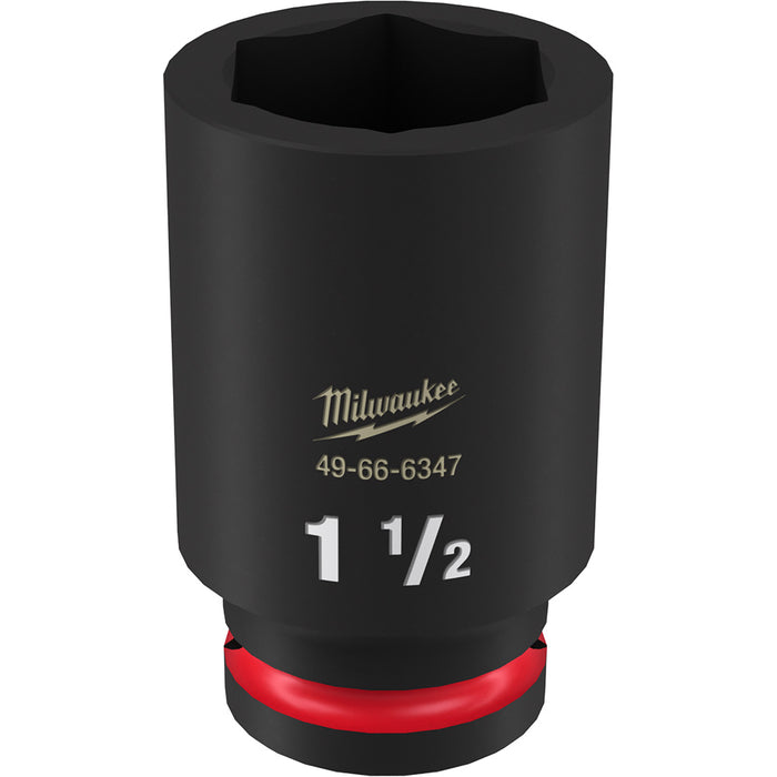 MILWAUKEE SHOCKWAVE Impact Duty 3/4" Drive 1-1/2" de profundidad 6 puntos dado