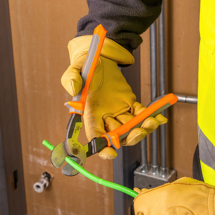 KLEIN TOOLS 9" High-Leverage Insulated Cable Cutter