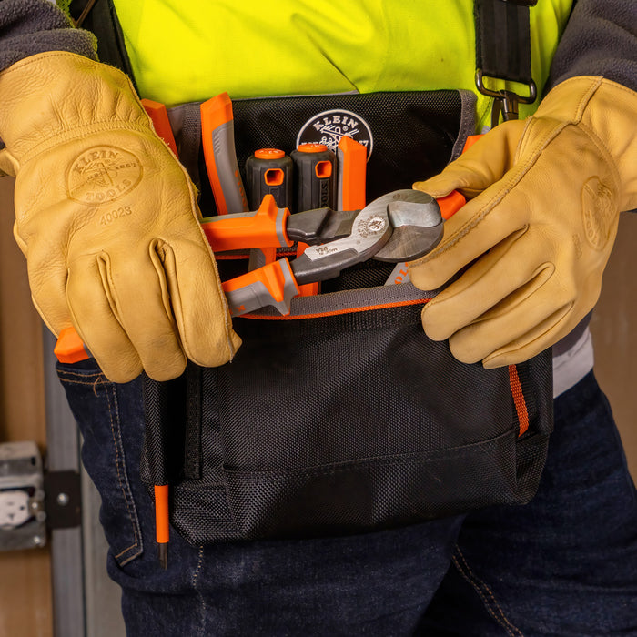 KLEIN TOOLS 9" High-Leverage Insulated Cable Cutter