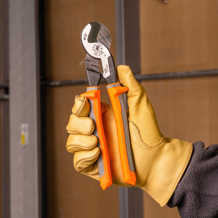 KLEIN TOOLS 9" High-Leverage Insulated Cable Cutter