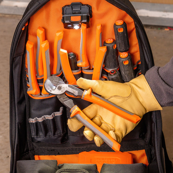 KLEIN TOOLS 9" High-Leverage Insulated Cable Cutter