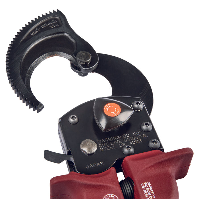 KLEIN TOOLS Compact Ratcheting Cable Cutter