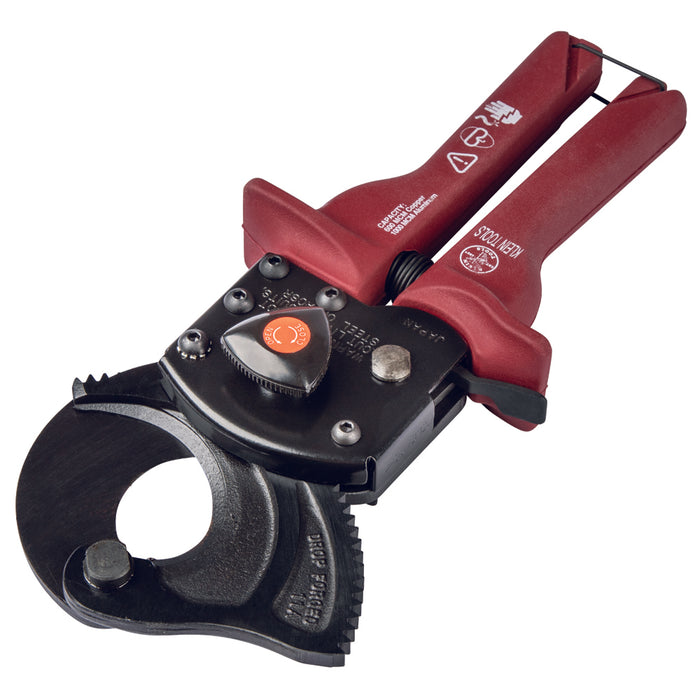 KLEIN TOOLS Compact Ratcheting Cable Cutter