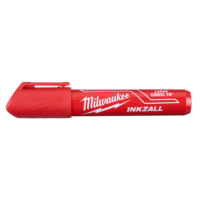 Milwaukee Tools Chisel Tip Red Marker L 48-22-3256