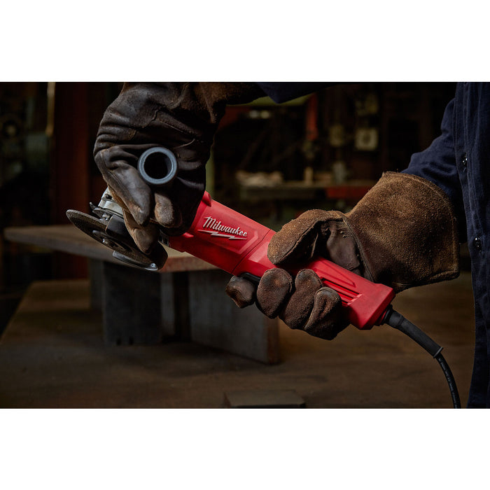 MILWAUKEE 11 Amp 4-1/2" Small Angle Grinder w/ Paddle Switch