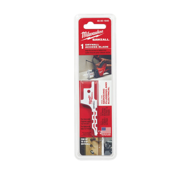Hoja de acceso para paneles de yeso SAWZALL® de 2-1/2" MILWAUKEE